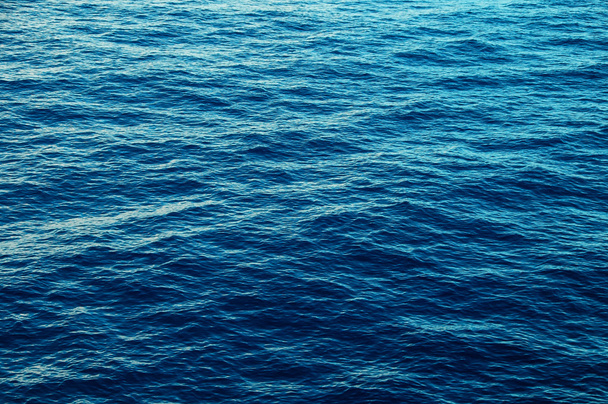 青い水テクスチャ - 写真・画像
