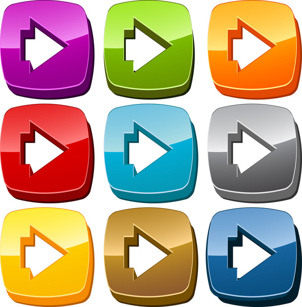 Right icon button set - Фото, зображення
