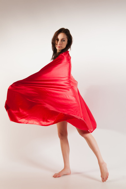 Red drape - Valokuva, kuva