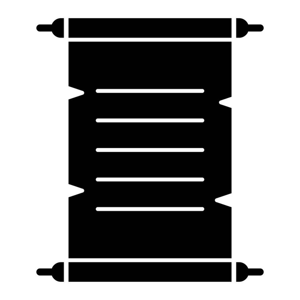 paper scroll icon vector illustration. - Vettoriali, immagini