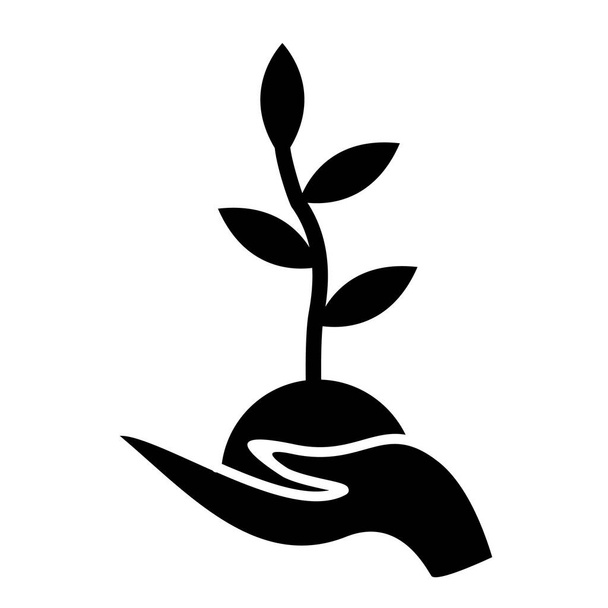векторная иллюстрация растений, экологии - Вектор,изображение