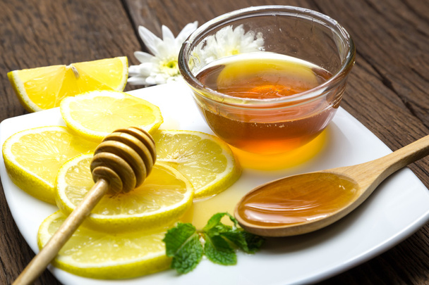 méz és citrom - Fotó, kép