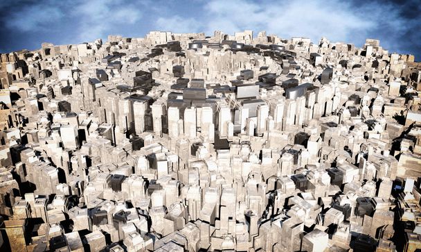 3D paisagem da cidade
 - Foto, Imagem