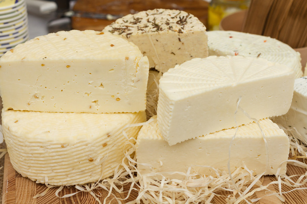 Diferentes tipos de queso - Foto, Imagen