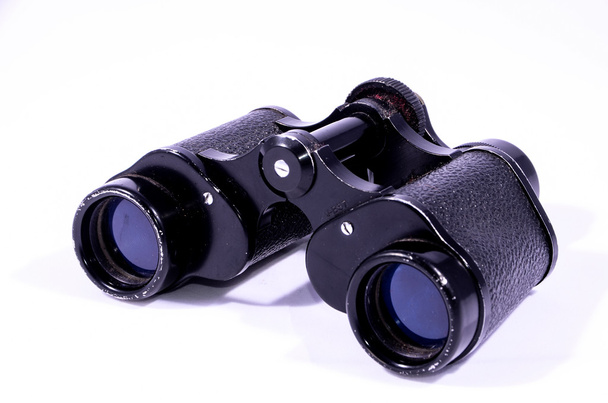 Vintage Used Black Binoculars - Photo, Image