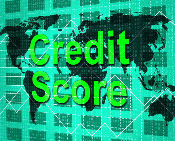 Pontuação de crédito significa cartão de débito e cartão bancário
 - Foto, Imagem