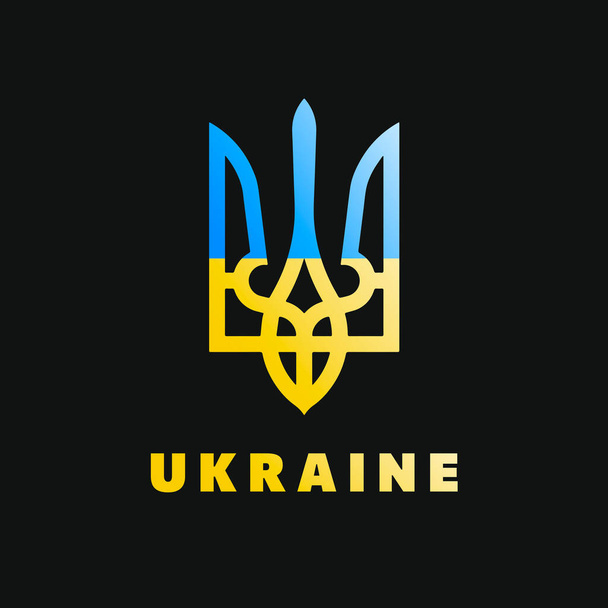 ウクライナのベクトル図の背景  - ベクター画像