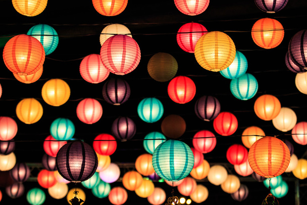 Chinese lanterns season - Valokuva, kuva