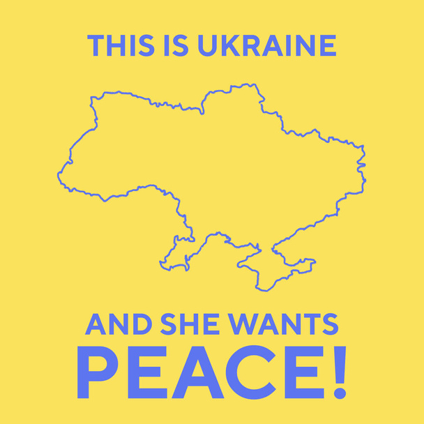 Este é o fundo ilustração vetor Ucrânia  - Vetor, Imagem