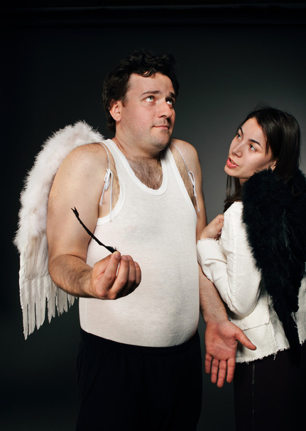 Pan angel a paní angel - Fotografie, Obrázek