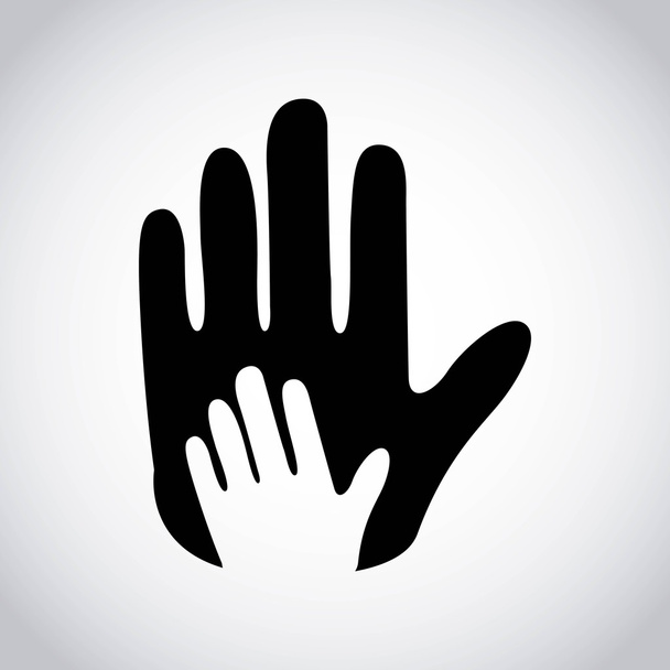 hands help design  - Vettoriali, immagini