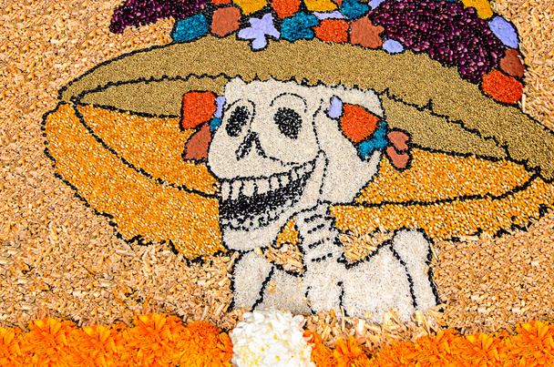 Ölü Meksikalı catrina günün - Fotoğraf, Görsel