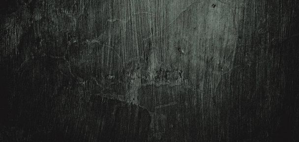 Muro pieno di graffi. Grungy texture cemento per lo sfondo, Spaventoso muro scuro. - Foto, immagini