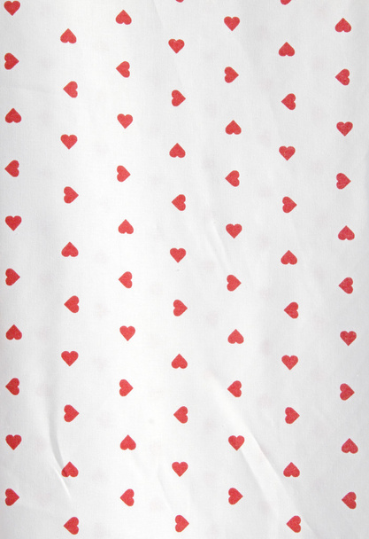 tejidos italianos con forma de corazón rojo
 - Foto, imagen