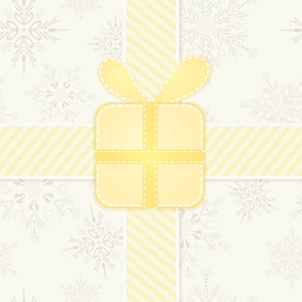 Christmas and New Year Gift Package - Vetor, Imagem