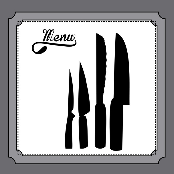 Restaurace design - Vektor, obrázek