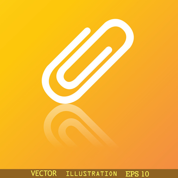 Gemkapocs ikon ikon lakás modern webdesign reflexió és adhatja meg a szöveg. Vektor - Vektor, kép