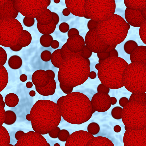 Virus seamless generated hires texture - Photo, Image
