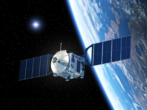 Satellite And Star - Photo, Image