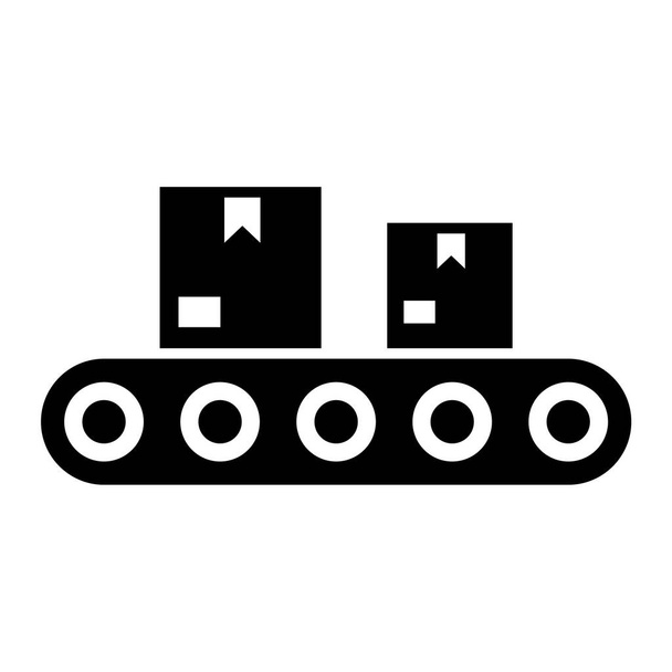 icona del nastro trasportatore. illustrazione vettoriale - Vettoriali, immagini