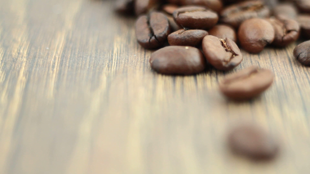 Pile of coffee beans - Footage, Video