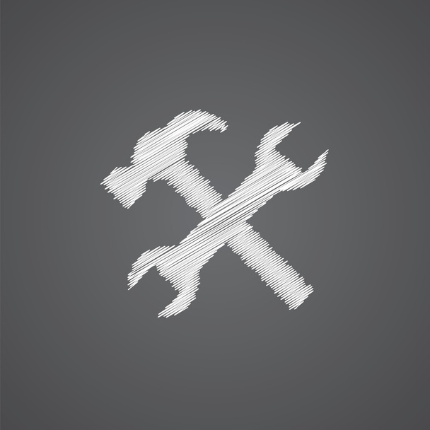 riparazione schizzo logo doodle ico
 - Vettoriali, immagini