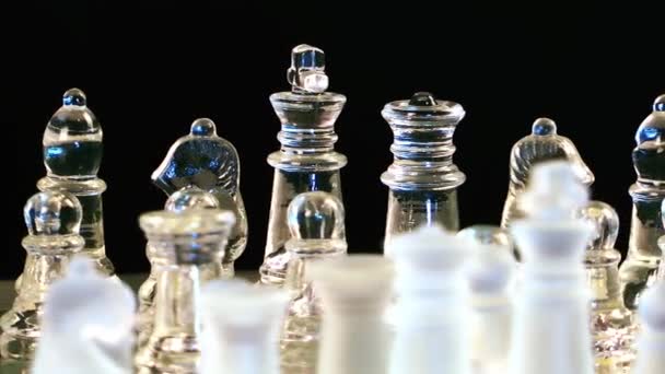 Chess From Glass - Footage, Video