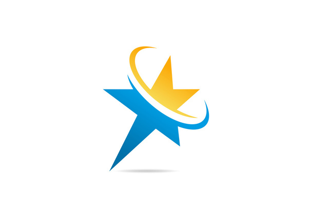 Hvězdný úspěch logo - Vektor, obrázek