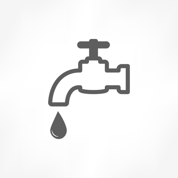 Faucet icon - Vector, Image