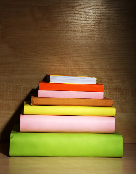 Books on wooden shelf - Photo, Image