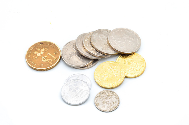 Old Malaysian sen coins - Photo, Image