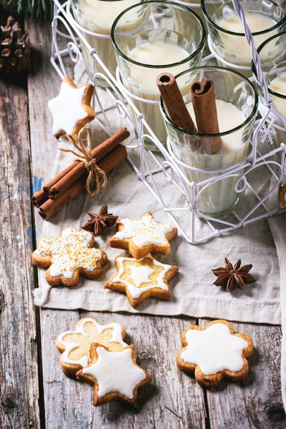 Christmas cookies and cocktail - Fotografie, Obrázek