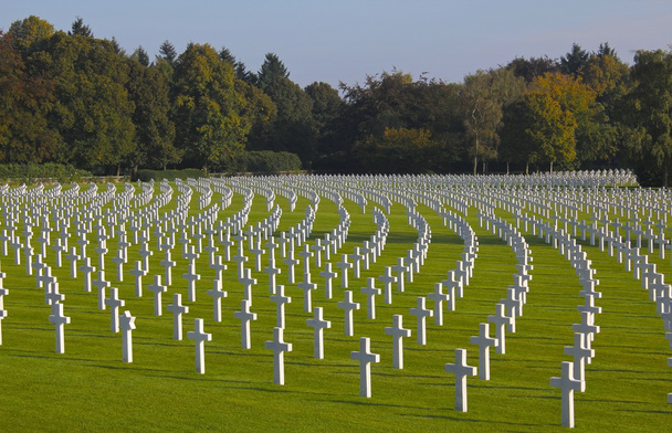 Henri-Chapelle αμερικανική νεκροταφείο και μνημείο, τον δεύτερο παγκόσμιο πόλεμο - Φωτογραφία, εικόνα
