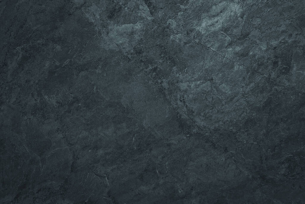 Dark gloomy surface background with grunge rough peeled paint texture - Fotoğraf, Görsel