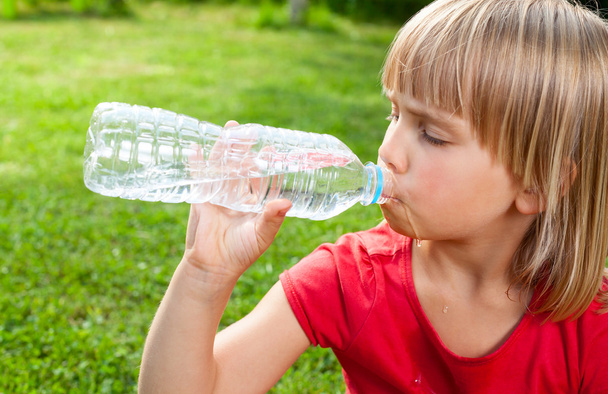 Child drinking water - Photo, Image