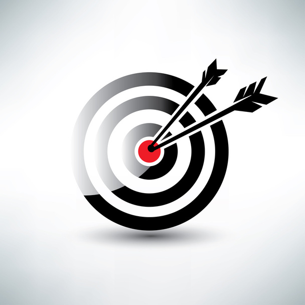 target vector symbol, business icon concept - Vector, afbeelding