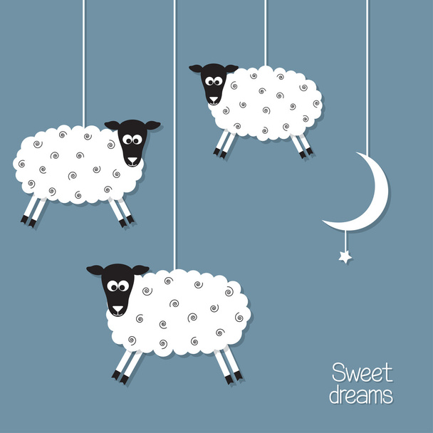Sweet dreams - Vector, afbeelding