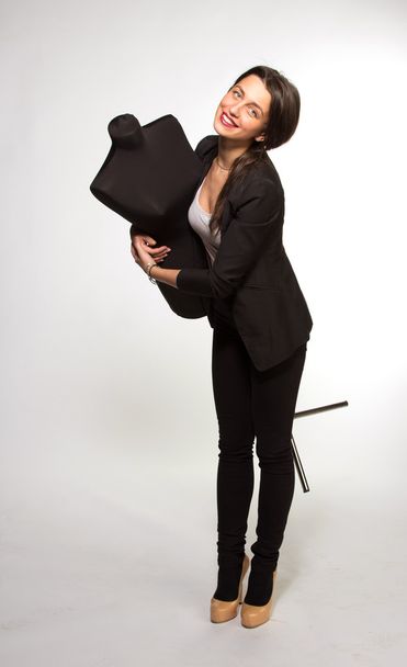 Woman tailor holding on Mannequin - Foto, Bild