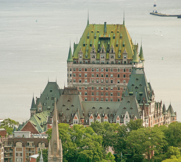 Prachtige Quebec kasteel - Foto, afbeelding