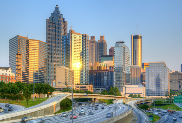 Skyline of Downtown, Atlanta Georgia - Photo, Image