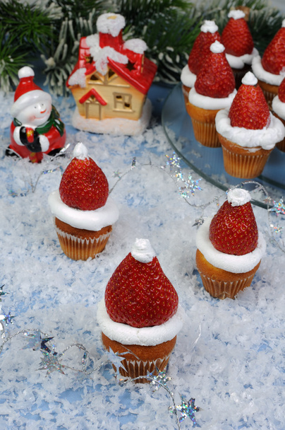 karácsonyi Muffin - Fotó, kép