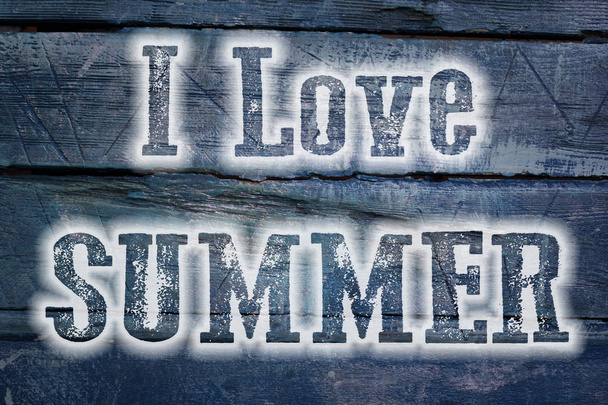 I Love Summer Concept - Fotoğraf, Görsel