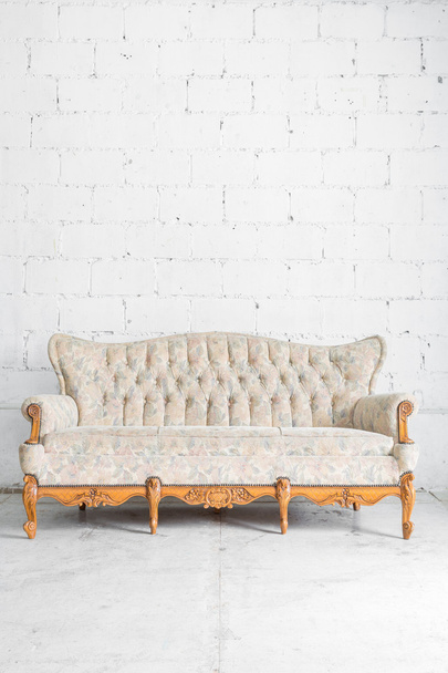 Vintage Sofa - Valokuva, kuva