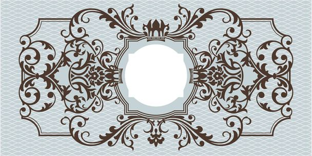 Abstract ornamental frame - Vector, afbeelding