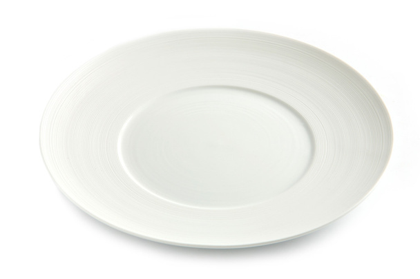 Λευκό πιάτο - Φωτογραφία, εικόνα