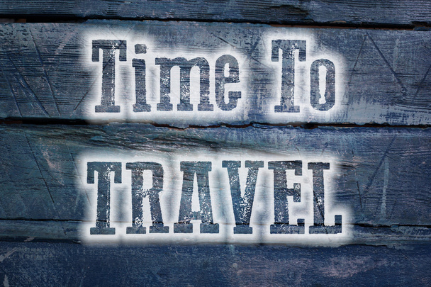 Time To Travel Concept - Foto, afbeelding
