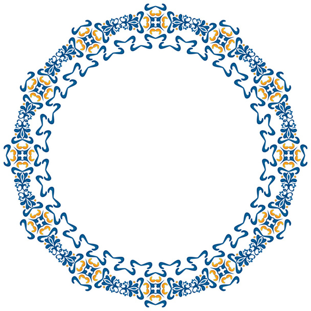 Decorative circle - Vetor, Imagem