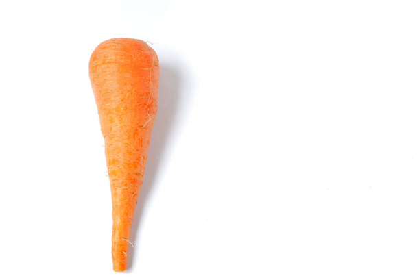 carrot isolated on white background - Фото, изображение