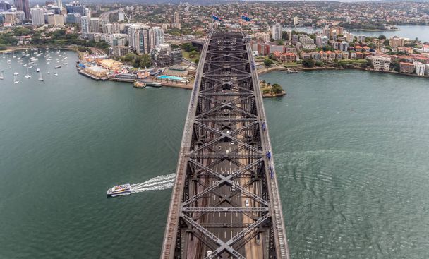 aerial view of bridge  - Foto, Bild