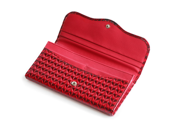 Red Open Change Purse - Photo, Image